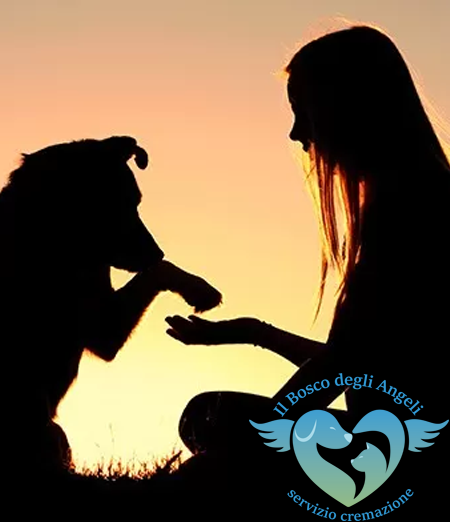 Una donna e un cane