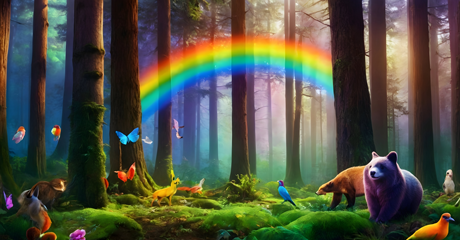 La leggenda indiana del ponte dell'arcobaleno